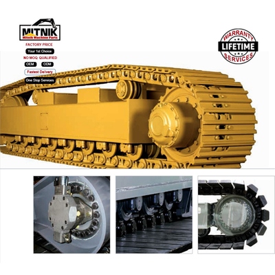 10T Steel Track Side Frame Chassis Systems Construction Parts for Heavy-Duty Projects