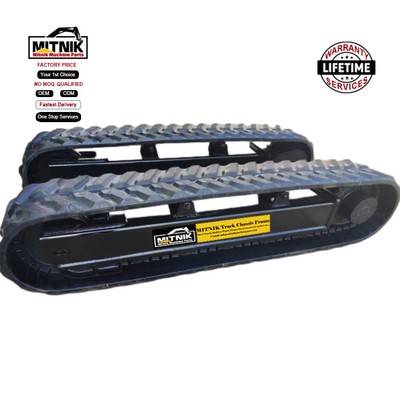 OEM Complete Chassis Frame Rubber Track Steel Track for Undercarriage Parts Printing Shops