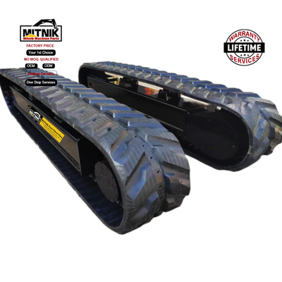 OEM Complete Chassis Frame Rubber Track Steel Track for Undercarriage Parts Printing Shops