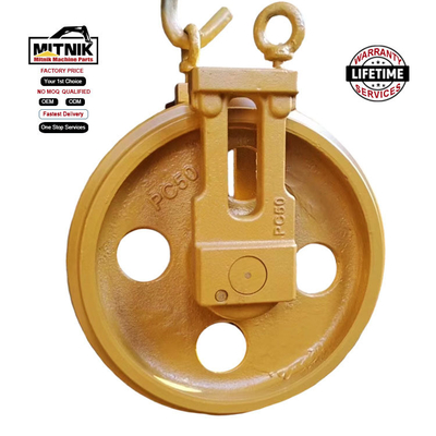 8-12mm Hardness Depth Forging Mini Excavator Track Idler for OEM and Aftermarket Needs
