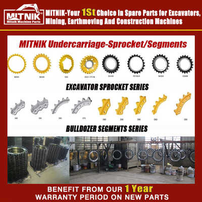 Hardness Depth of 8-12mm Dozer Segments for D4E D4H at in Machinery Repair Shops