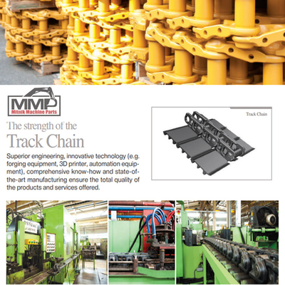 D155A Dozer Undercarriage Group Track Shoe Link Track Chains for Hitachi Yellow/Black