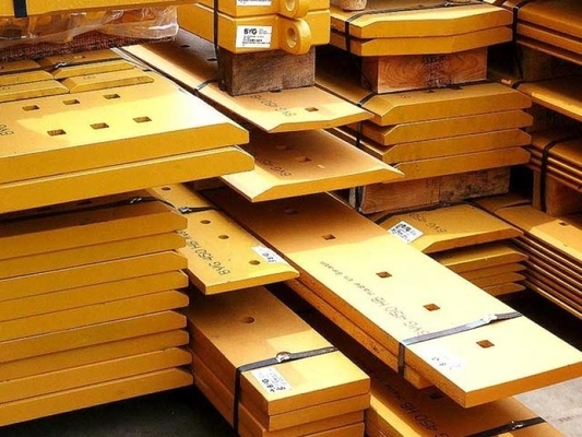 D65 Bulldozer/Wheel Loader/Grade Motor Bolt On End Bits with High Carbon HRC280-320HB