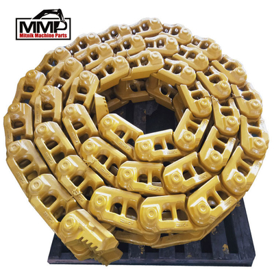 35MnB Bulldozer Undercarriage Parts Track Group Track Link Assy Yellow/Black D6 series