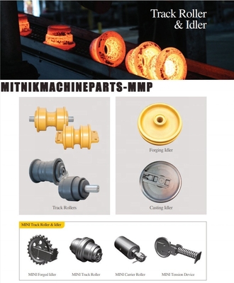 136KGS Forging Track Roller/Bottom Roller for PC8000 PC5500 PC4000 PC3000 Processing