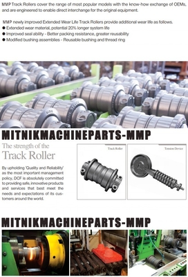 136KGS Forging Track Roller/Bottom Roller for PC8000 PC5500 PC4000 PC3000 Processing