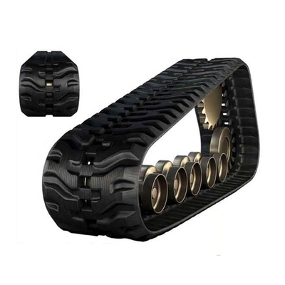 Video Technical Support Excavator Rubber Track 400*72.5*74 for AX55U