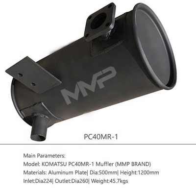 Hitachi EX1200-5C EX1200-5D Excavator Engine Parts Muffler Silencer and Long-Lasting